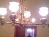 3. notice converted kerosene lamps